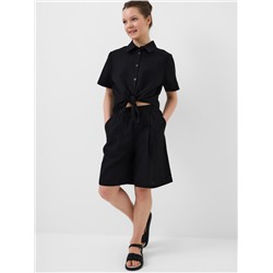 Комплект текстильный для девочек: рубашка, шорты