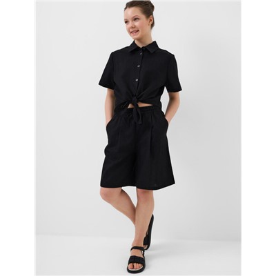 Комплект текстильный для девочек: рубашка, шорты