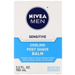 Nivea, Охлаждающий бальзам после бритья для мужчин, для чувствительной кожи, 100 мл (3,3 жидк. унции)