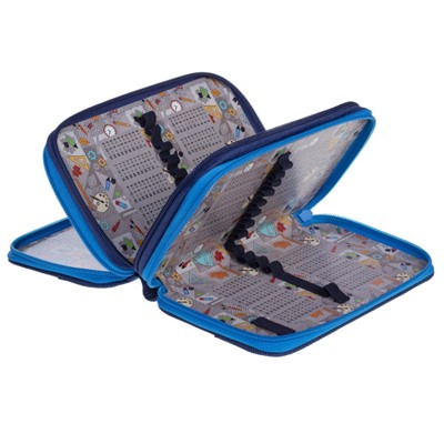 Пенал 6-ти ств. 190х110 мм "Космические сны" с табл.умножения (078313) 40110 Хатбер