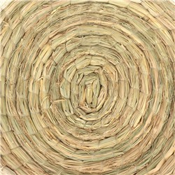 Экологичный лежак для животных (хлопок+рогоз), 40 см, белая