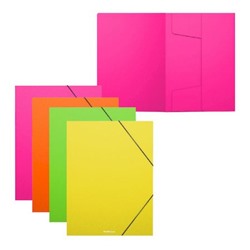 Папка на резинке А5+ 50389 Matt Neon ассорти ErichKrause