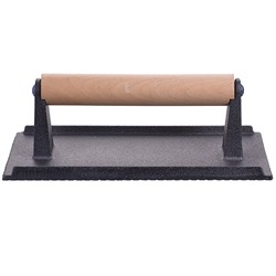 28828 Пресс для гриля 21х11 чугун дер/руч MB (х12)