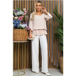 Блуза Эндрита (бежевая) Б13455-12М