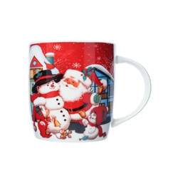 Кружка новогодняя 400 мл / Q151/FD602 /уп 72/ 2 СОРТ