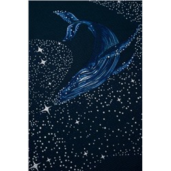 Полотенце пляжное Тайны океана (Темно-синий)