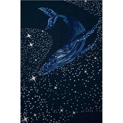 Полотенце пляжное Тайны океана (Темно-синий)