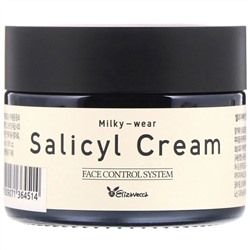Elizavecca, Milky-Wear, Salicyl Cream, Face Control System, 1.69 fl oz (50 ml)