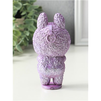 Фигурка гипс «Чудик», 13×6.5×5.5 см, сиреневый