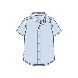 Рубашка текстильная для мальчиков (comfort fit)