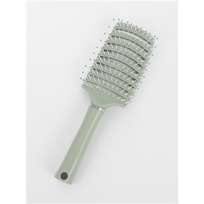 Расчёска массажная, широкая, вентилируемая, 7.3×25.3(±1) см, МИКС