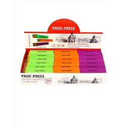 Ластик цветной прямоугольный "BRIGHT MOMENT" (ЛС-0084), 3 цвета, 57*15*15мм, инд ШК