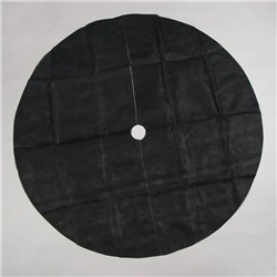 Круг приствольный, d=1.2 м, плотность 60 г/м², спанбонд с УФ-стабилизатором, набор 2 шт., чёрный, Greengo, Эконом 20%