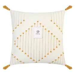 Наволочка декоративная «Этель», сканди, 45×45 см, горчица