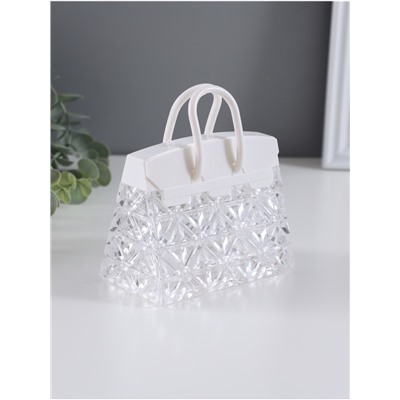 Фигурка светящаяся RISALUX «Дамская сумочка», LED-ночник, 3×AG13, 11.5×6.5×13 см