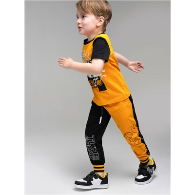 Комплект трикотажный для мальчиков: фуфайка (футболка), брюки
