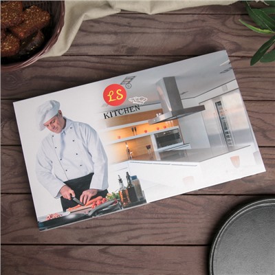 Набор кухонных принадлежностей «Хищник», лезвие 8.5 см, 12.5 см, 17 см, 20 см, 20 см, керамическая овощечистка