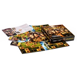 Стратеги. Настольные игра-ходилка квадрат. 40 карточек.