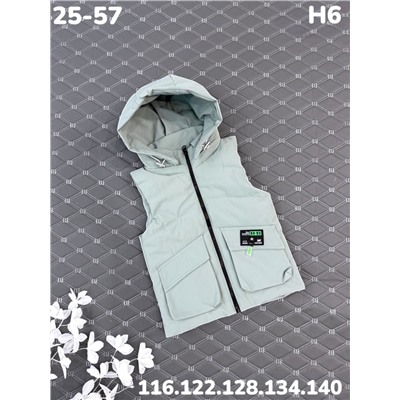 Жилет H6 мята