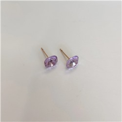 Серьги с кристаллами Swarovski