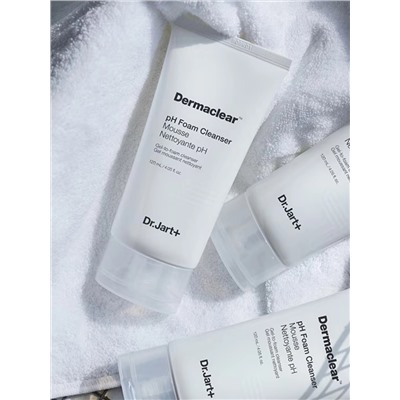 DR.JART+ - ПЕНКА ДЛЯ УМЫВАНИЯ ГЕЛЕВАЯ DERMACLEAR MICRO PH FOAM, 120 МЛ.