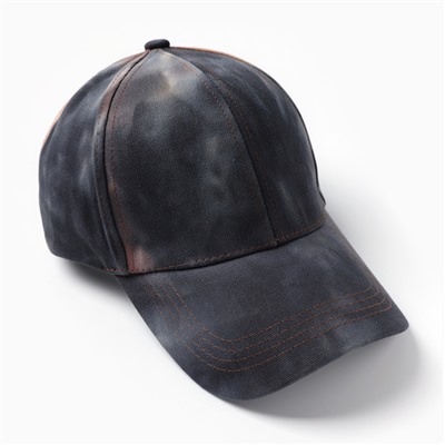 Кепка «Бейсболка» детская, цвет коричневый/тай-дай, размер 54-56