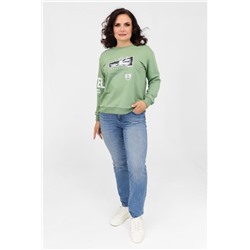 Свитшот женский 88515 (Фисташковый)