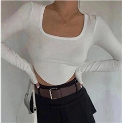 Топ с длинными рукавами