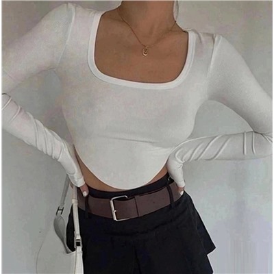 Топ с длинными рукавами