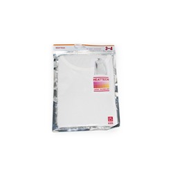 Heattech Kids Футболка,длинный рукав,глубокий круглый вырез 3-4 для мальчиков Белый 979936