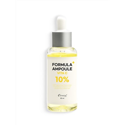 Esthetic House Сыворотка для яркости тона с витамином C Formula Ampoule Vita C