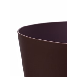 Горшок для цветов «Гранд», 15 л, d=29.5 см, h=31 см, пластиковый, с прикорневым поливом, фиолетовый
