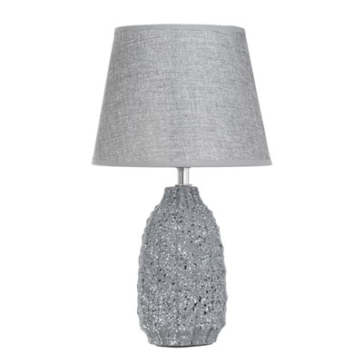 Лампа настольная «Баожэй» 1×40 Вт Е14 серый 20×20×34 см
