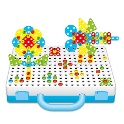 Конструктор "Дарите радость" 3D -252детали 6в1, в коробке