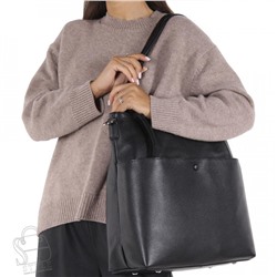 Сумка женская кожаная 8509VG black Vitelli Grassi