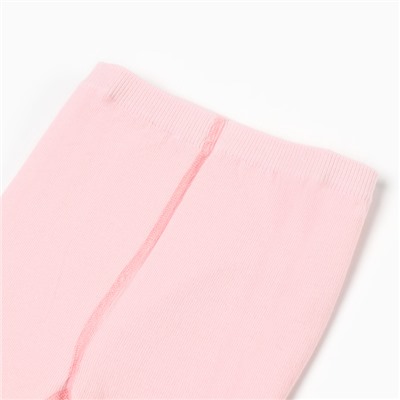 Колготки детские, светло-розовые, рост 62-68 см