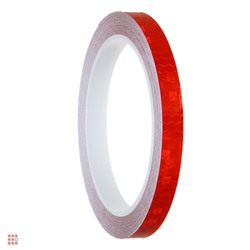 Клейкая лента сигнальная красная, 8м., 1 шт.