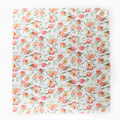Скатерть «Доляна. Персики», 145×110 см, 100% п/э