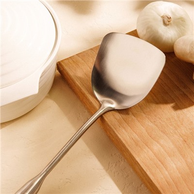 Лопатка SL Home «Рустик», 39×10 см, серебристая