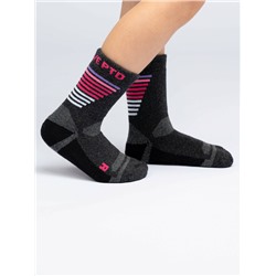 Термоноски трикотажные для девочек (низкие)