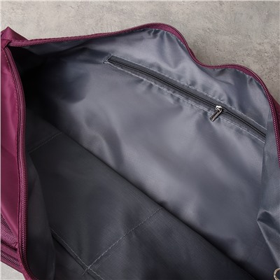 Сумка-трансформер дорожная 30x40x21 см / BAG-6688/4 /уп 30/фиолетовая