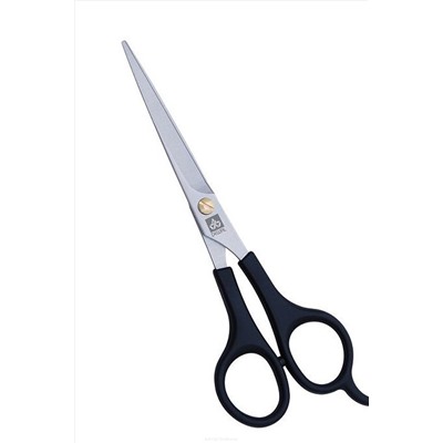 Dewal Парикмахерские ножницы прямые с усилителем / Easy Step 9605/6.5, черный KRISTALLER, 1106216