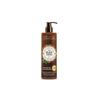 BIELENDA STRESS RELIEF NATURALS Black Coffee 2в1 Гель для душа+скраб 410г