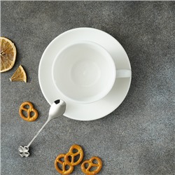 Ложка десертная из нержавеющей стали Magistro «Клевер», длина 12.5 см, цвет серебряный