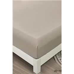 КПБ полукомплект простыня на резинке Борт 25 + 2 наволочки 50*70 серый НАТАЛИ, 1025878