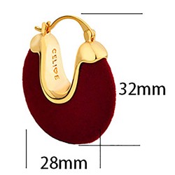 Серьги с замком кольцо арт. 13 4778 (id 287474)