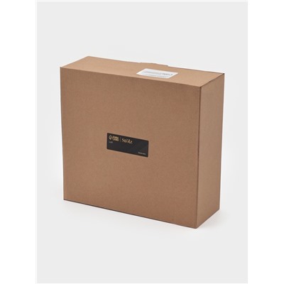 Диспенсер для бумажных полотенец в листах Stölz, 28.5×26.5×10 см, нержавеющая сталь, чёрный