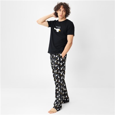 Пижама мужская (футболка, брюки) KAFTAN Gussi, размер 50