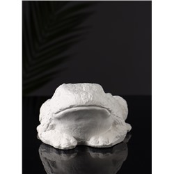 Фигурное кашпо для цветов «Лягушка», гипс, 14×12×9 см