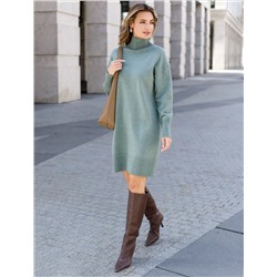 Платье из пряжи с кашемиром